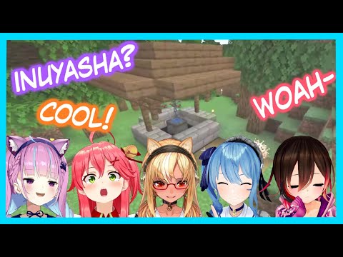 #2 Hololive JP Entering The Well Portal For The First Time Compilation【Hololive Minecraft EN Server】