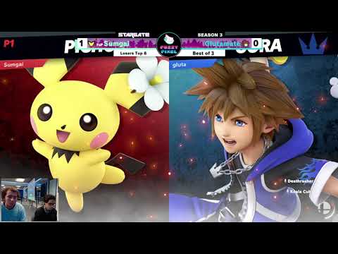 Sumgai (Pichu) vs Glutamate (Sora) -  Losers Top 8 - Stargate #31