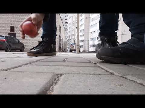 Яблочко ОБ бетон в слоу мОоооо !!!!!!!!