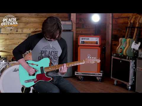 Fender Custom Shop Limited P90 Tele Thinline Relic Sea Foam Fender Custom Shop Limited P90 Tele Thinline Relic Sea Foam
