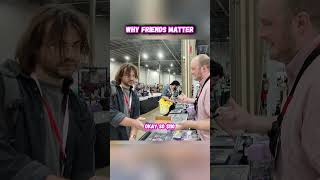 This is WHY friends matter #fuchsiacitycardhouse #pokemon #pokemoncards #vendorpov