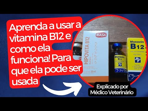 , title : 'Vitamina B12! Como ela funciona, para quê serve e como usar! Explicado por Médico Veterinário!!'