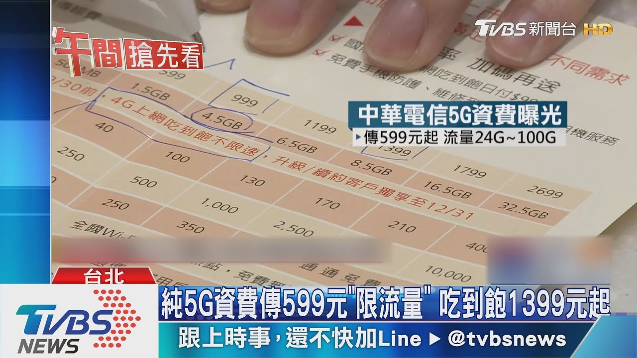 電信拚下周開台!5G最低388元 僅體驗1年