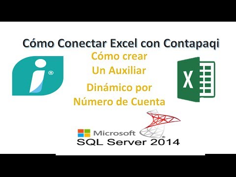 6 Cómo crear un auxiliar dinámico con cambio de cuenta con SQL conectado a Contpaqi 10.0