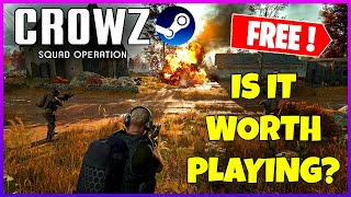Should you play this NEW *FREE* Shooter Game?🤔(CROWZ Early Access)