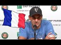 Roger Federer Speaks French - Roland Garros 2021 (HD)