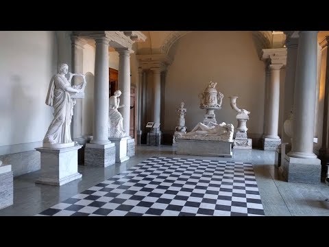 Gustav III's Museum of Antiquities at the Stockholm Royal Palace (Stockholm, Sweden)