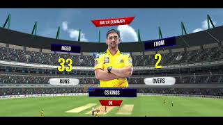 Indian cricket league best game play ever. CSK VS MI