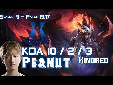 KZ Peanut KINDRED vs CAMILLE Jungle - Patch 8.17 KR Ranked