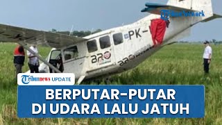 Detik-detik Pesawat AOC 135 Jatuh di Karawang: Awalnya Berputar-putar di Udara, 5 Penumpang Selamat