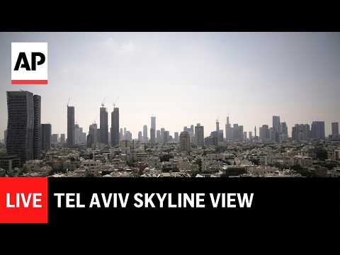 Video Thumbnail: LIVE: Tel Aviv skyline as Iran responds after Khamenei’s death