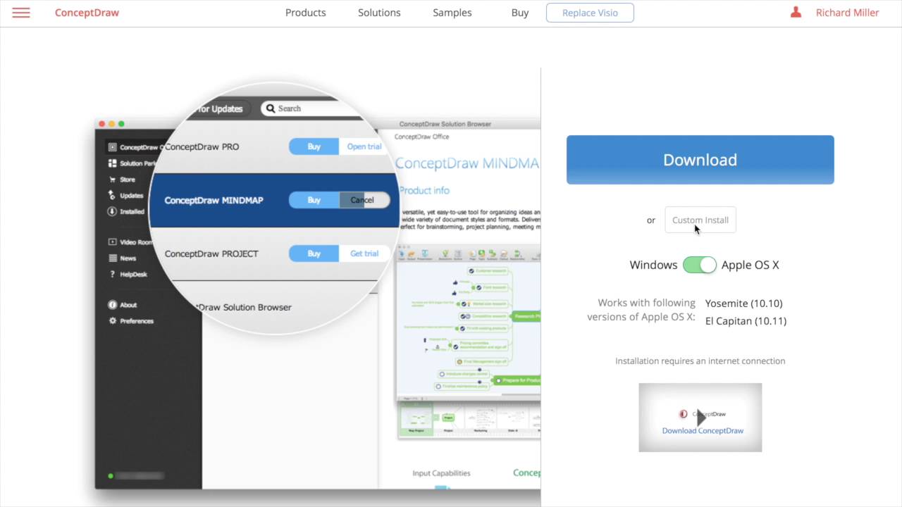 How To: Download and Install ConceptDraw for Macintosh