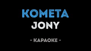 JONY - Комета (Караоке)