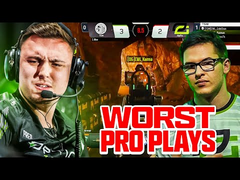 PRED REACTS TO WORST COD PRO PLAYS IN HISTORY!