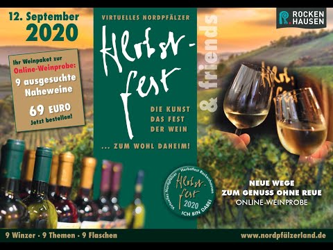 Nordpfälzer Herbstfest 2020 - Virtuelle Weinprobe - Stadt Rockenhausen