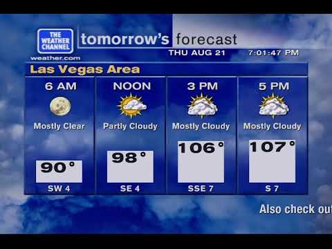 WeatherStar XL v2 Emulator - Las Vegas, NV 8/21/25