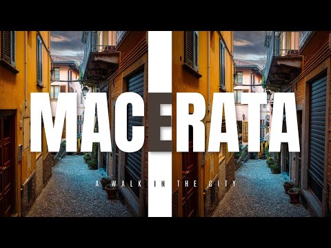 Walking in Macerata Italy | Le Marche Region | Adriatic Coast | Summer in Marche | Part - 1