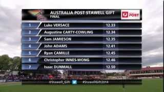 preview picture of video 'Australia Post Stawell Gift 2014 -  Mens Final'