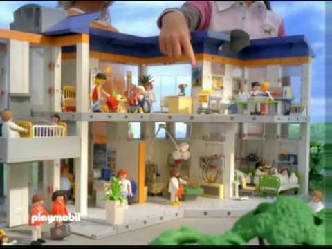 comment construire l'hôpital playmobil