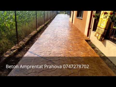 Beton Amprentat Prahova 0747278702