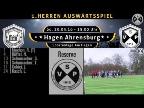 SSC Hagen Ahrensburg vs. SVG Pönitz - Bericht