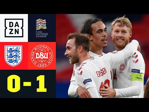 Danish Dynamite hält Anschluss an die Spitze: England - Dänemark 0:1 | UEFA Nations League | DAZN