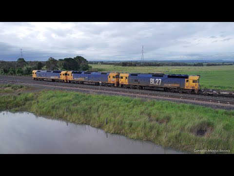 Pacific National 7901V Container Train To Mildura (31/10/2022) - PoathTV Australian Railways