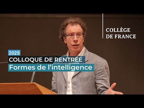 Mystères mathématiques d’intelligences pas si artificielles - Stéphane Mallat