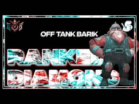 OFFTANK BARIK IS A BEAST IN PALADINS || ARCHITECTONICS ||  DIAMOND RANKED VS MASTER || 4K60FPS