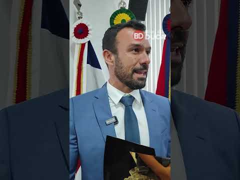 Dr Gustavo fala sobre moção de aplauso que recebeu na câmara de vereadores