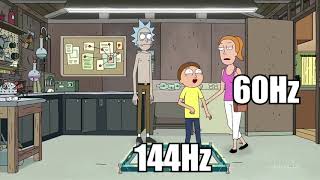 What its like going from 60Hz to 144Hz