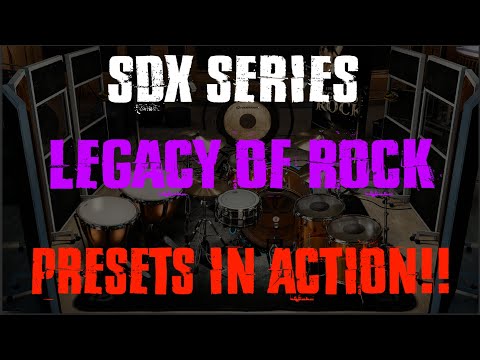 ⚠️⚠️Superior Drummer 3 - [Legacy Of Rock SDX PACK] PRESETS IN ACTION!!⚠️⚠️