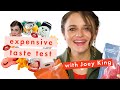 Joey King Shaves a Barbie Head to Prove Her Expensive Taste | Expensive Taste Test | Cosmopolitan