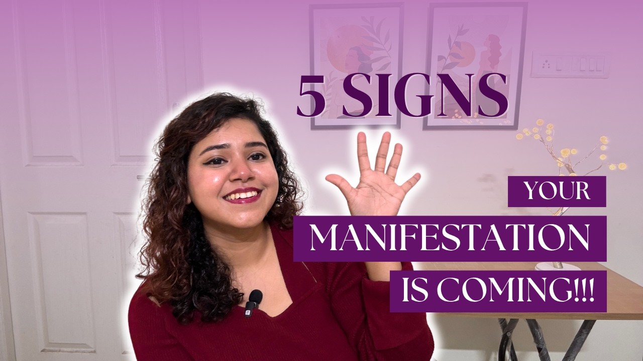 5 Clear Signs Your Manifestation is Coming True! You can't Ignore this!!