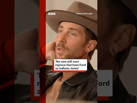 Video | Troy Baker says 'no-one will ever replace Harrison Ford as Indiana Jones'. #BBCNews
