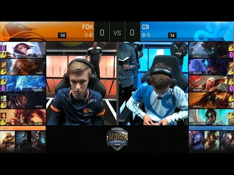 FOX vs C9 Game 1 Highlights - ECHO FOX vs CLOUD9 NA LCS Week 1 Summer 2016