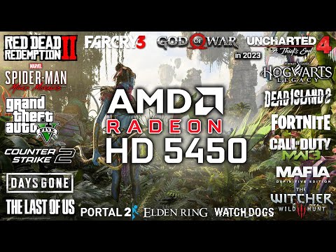 Radeon HD 5450 in 2023 - Test in 27 Games