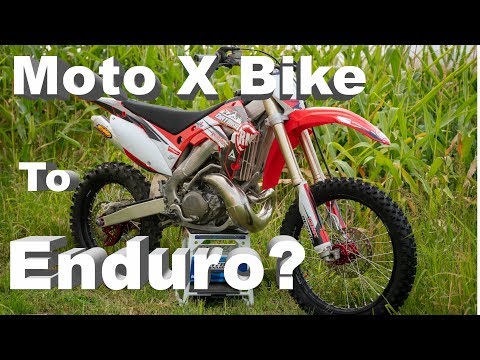Take A MotoCross Bike and Convert to Enduro?? | Some things to consider