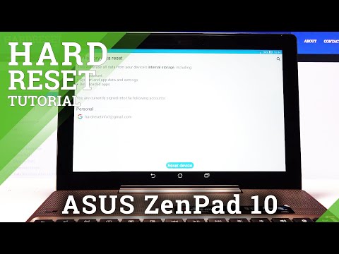 How to Factory Reset ASUS ZenPad 10 – Hard Reset via Settings
