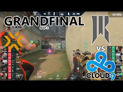 Cloud9 White VS Shopify Rebellion Map 3 | Grand Finals VODS - VCT 2021: Game Changers NA Series 3