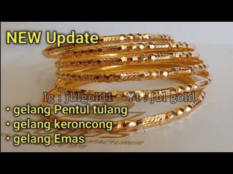 gelang pipa model kacang tetes / selep tetess / gelang keroncong / @jblgoldofficial