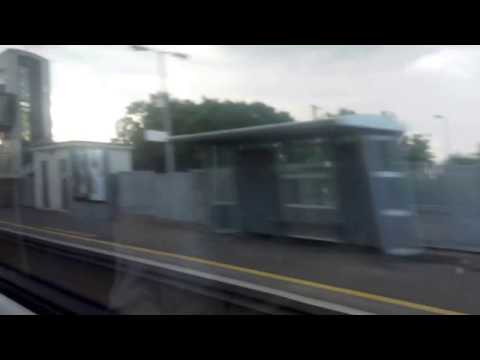 Passing Monasterevin Train Station on-board ICR 22000 Train