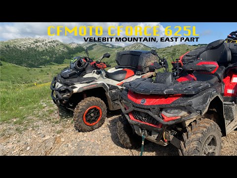 ADV action: CFMOTO CFORCE 625L Session 6 - East Velebit