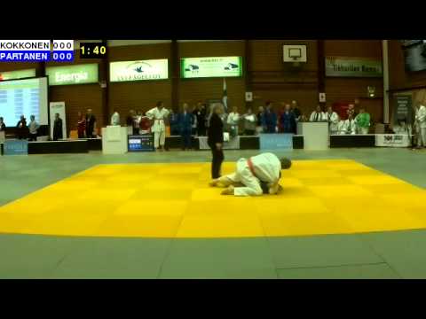 Sovelletun judon SM 2014: Sov M-90: KOKKONEN - PARTANEN
