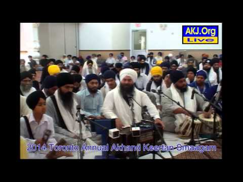 086 Toronto July 2014 Smaagam - Friday Evening Keertan - Bh. Ranjit Singh Jee Jammu