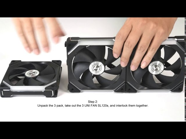 ليان لي‎‎ ‎‎يوني فان SL140‎‎‎‎‎ حزمة 1 ‎-‎ مروحة تبريد ‎ ،‎ابيض‎