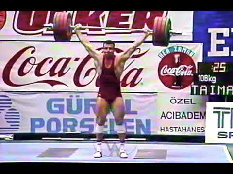 Timur Taymazov (108) 200 kg snatch