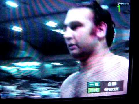 Sumo Nagoya 2009 Day 14: Kotooshu vs Asashoryu