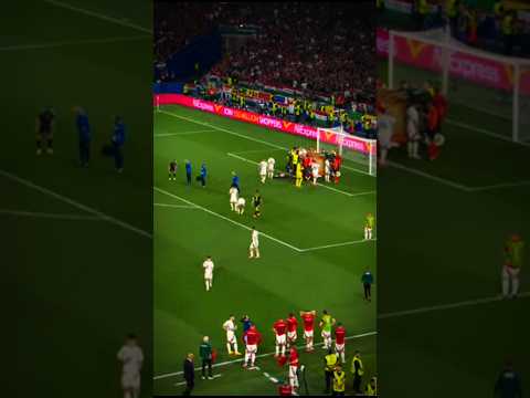 One of the Worst injury in football💔#euros2024 #euros #varga