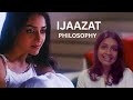 Ijaazat 1987 Explained Gulzar Naseeruddin Shah Rekha Philosophy Review
